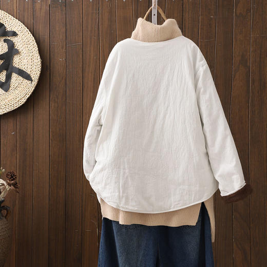 裁缝学苑 AG19女士复古文艺棉服小棉袄宽松11服装裁剪图牛皮纸样 商品图1