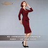【特惠】YIQU |“百媚”连身裙（玛莎拉红）PT 商品缩略图2
