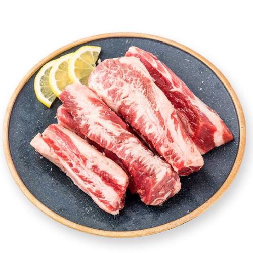 草饲牛肋条肉澳洲进口安格斯牛牛肋条肉200g仅限谷山府店
