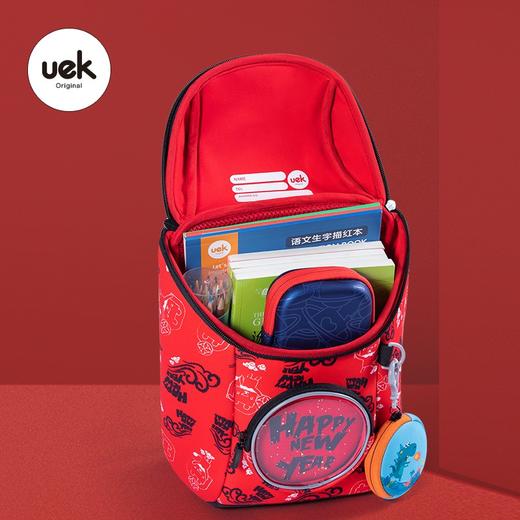 uek儿童书包幼儿宝宝双肩书包Ufun家族狮王子新年舞狮可爱卡通双肩小书包新年舞狮书包 商品图1