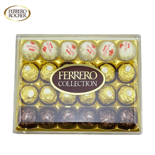 意大利费列罗什锦杂莎T24榛果仁威化巧克力269g 商品图1