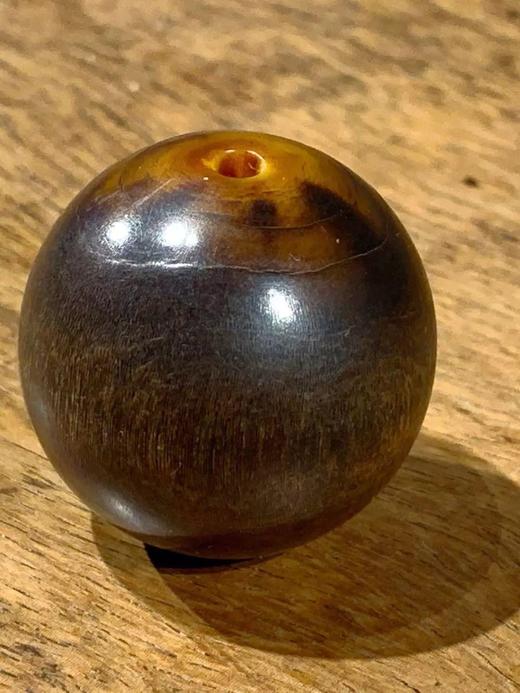 藏传牦牛角三通大圆珠   顺丰包邮 商品图1