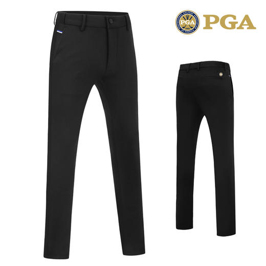美国PGA 高尔夫裤子 秋冬男士长裤 可伸缩腰部 修身球裤 高弹面料 商品图2