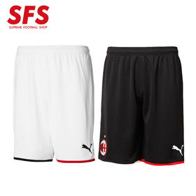 SFS彪马正品19/20赛季AC米兰主场短裤 球迷版比赛短裤755889-02