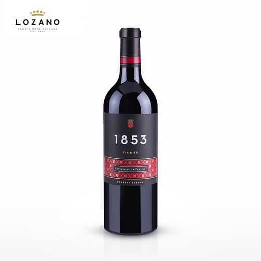 【镇店之宝·洛萨诺1853】家族私酿 酒庄原瓶进口 DO级 1853 干红葡萄酒 红酒 单支 商品图2