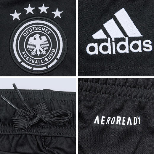 SFS阿迪达斯正品2020欧洲杯德国主场短裤 球迷版比赛足球裤FS7590 商品图3