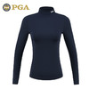 美国PGA 高尔夫打底衫 女士长袖T恤 秋冬保暖 修身版型 高弹面料 商品缩略图3
