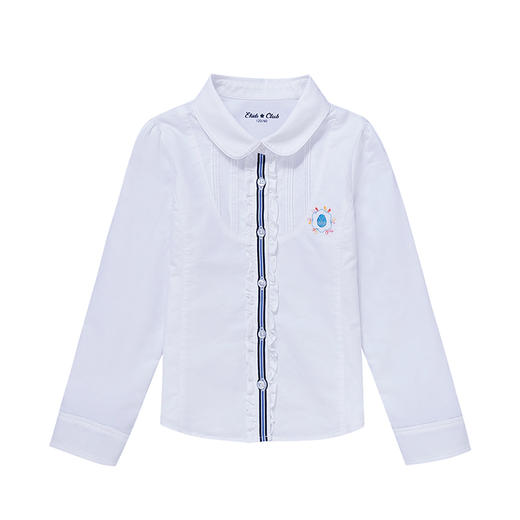 深圳纯水岸幼儿园女孩正装衬衫* 商品图5