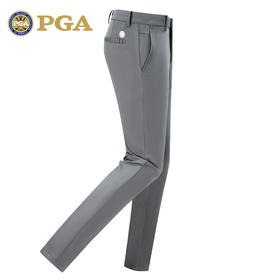 美国PGA 高尔夫裤子 秋冬男士长裤 加绒版运动球裤 高弹面料 修身