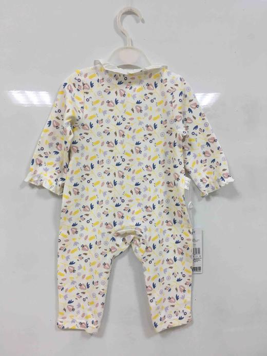 棉果果春秋季女童碎花偏襟连体衣M122720220143 商品图3