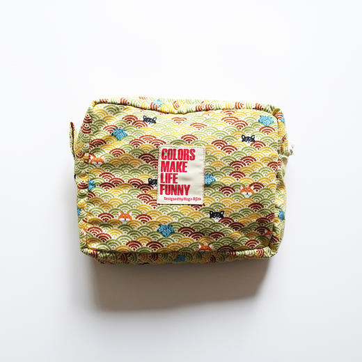 HUGOJIRO化妆包风の花祥云小柴 商品图1