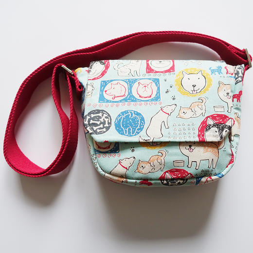 HUJI祤集Flap斜挎包插画漫画小柴 商品图0