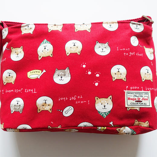 HUJI祤集Sling斜挎包插画小柴头像 商品图2