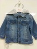 棉果果春秋季男童牛仔对开外套帽子可拆卸 M112100220116 商品缩略图12
