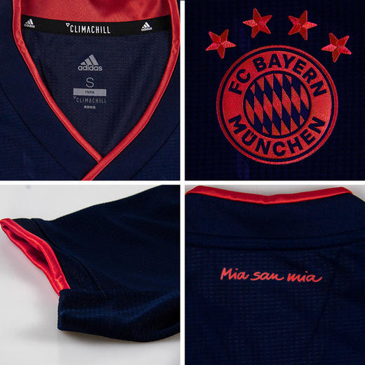 SFS阿迪达斯正品19-20拜仁慕尼黑第二客场球员版球衣比赛服EH4241 商品图3