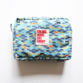 HUGOJIRO化妆包风の花祥云小柴