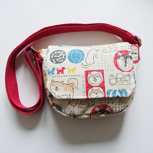 HUJI祤集Flap斜挎包插画漫画小柴 商品图1