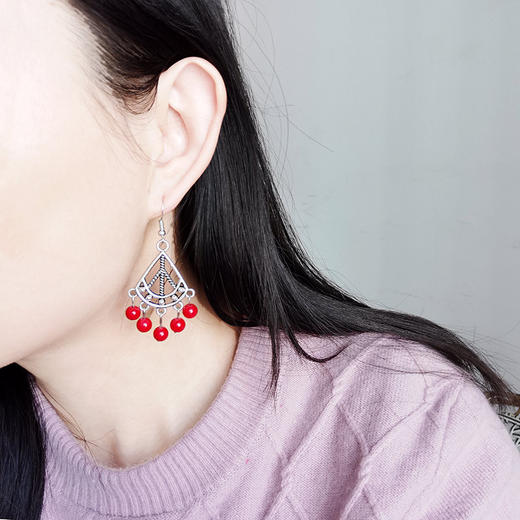 CZYH-287云南民族风复古特色耳坠 商品图2