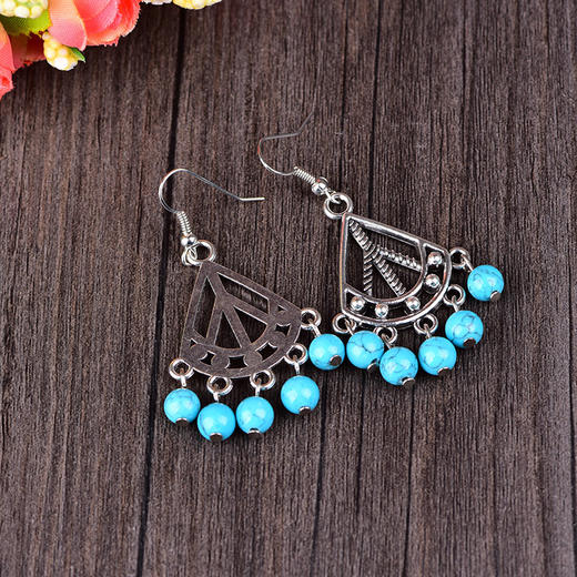 CZYH-287云南民族风复古特色耳坠 商品图4