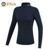 美国PGA 高尔夫打底衫 女士长袖T恤 秋冬保暖 修身版型 高弹面料 商品缩略图1