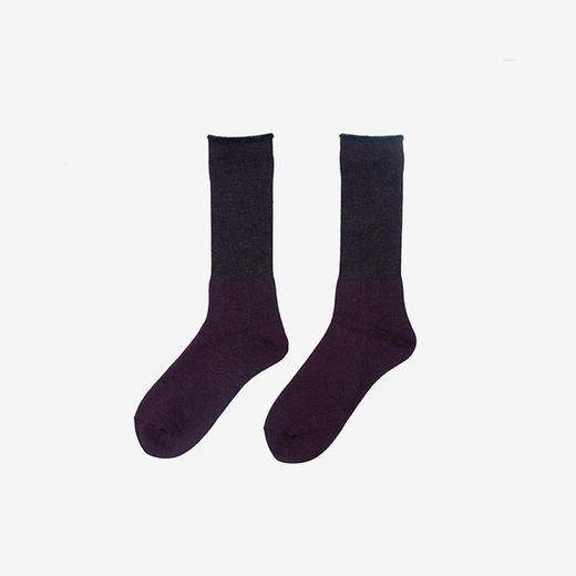 RoToTo CITY SOCKS 羊毛棉混合面料天然材质细纤维男式袜子 商品图10