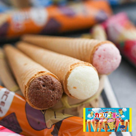 固力果三兄弟三种口味甜筒冰淇淋雪糕脆卷 商品图9