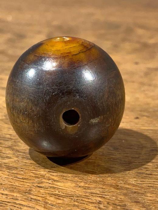 藏传牦牛角三通大圆珠   顺丰包邮 商品图10