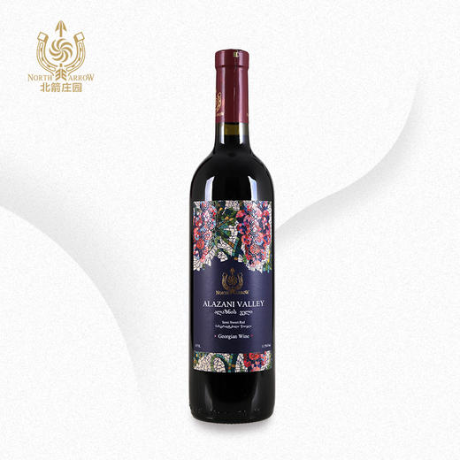 北箭庄园 婚宴万花筒「阿拉扎尼」Alazani半甜红葡萄酒 双支 DG10231-1 商品图0