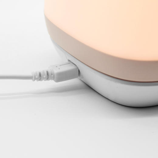 美的 Midea 小夜灯婴儿宝宝插电睡眠喂奶哺乳 卧室床头台灯  节日创意礼品礼物 樱花粉 遥控款 商品图8