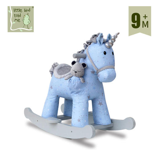 英国Little Bird Told Me高端手工摇摇木马宝宝生日礼物摇椅-【玩具】 商品图2