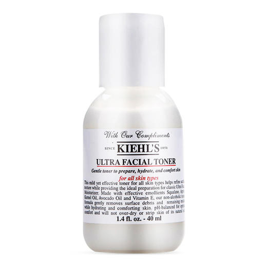 【圣诞节礼物】科颜氏（Kiehl's）高保湿霜经典小套装（面霜50ml+中样*2）化妆品套装 礼盒中样随机 商品图4