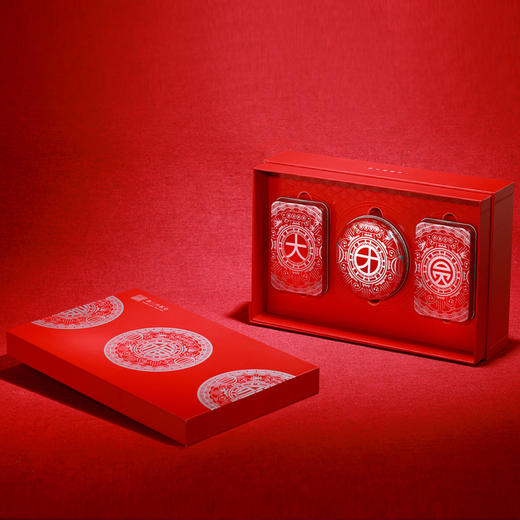 【独有千秋】2019年 大团圆·古树茶 三款百年古树茶组合 商品图1