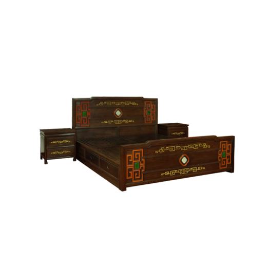 方胜床（含两件床头柜） 商品图0