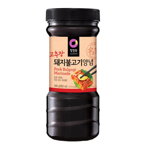 청정원 돼지불고기양념840g 商品图0