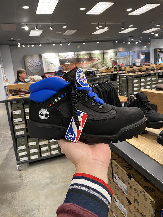  TIMBERLAND/添柏岚 NBA联名款男士舒适户外靴短筒圆头靴子 商品图2