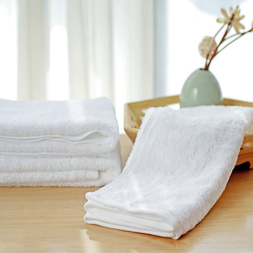 【毛巾套装】 全棉面巾+全棉方巾 商品图1