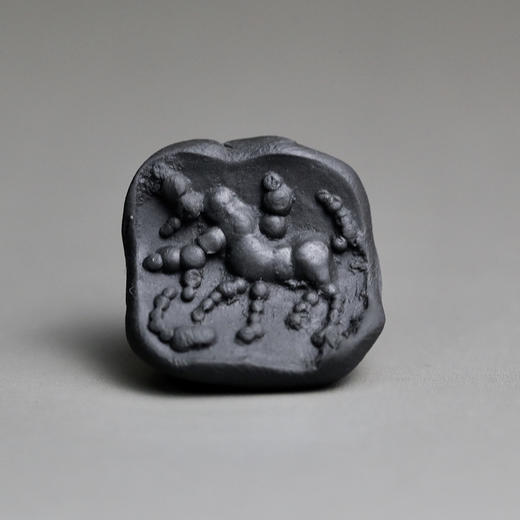 腓尼基高古青金石双兽印章戒指 商品图6