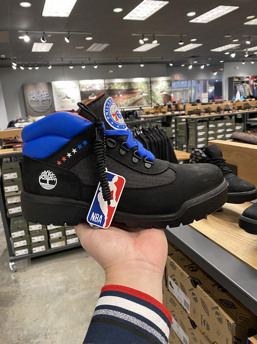  TIMBERLAND/添柏岚 NBA联名款男士舒适户外靴短筒圆头靴子 商品图11