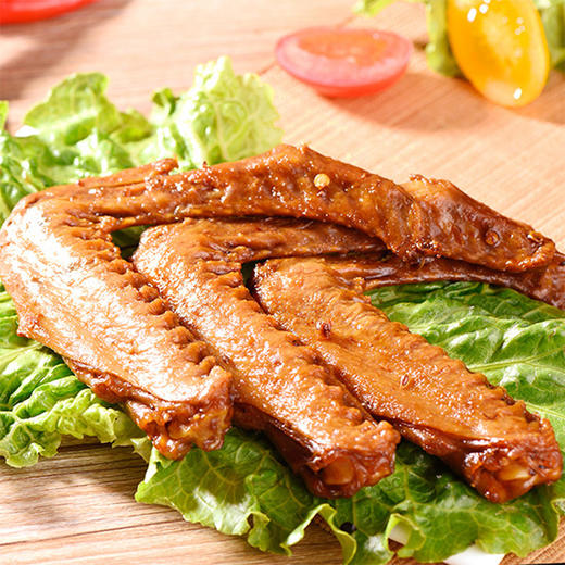 【现做锁鲜】125g鸭翅微辣盒装 特产食品零食小吃 商品图1