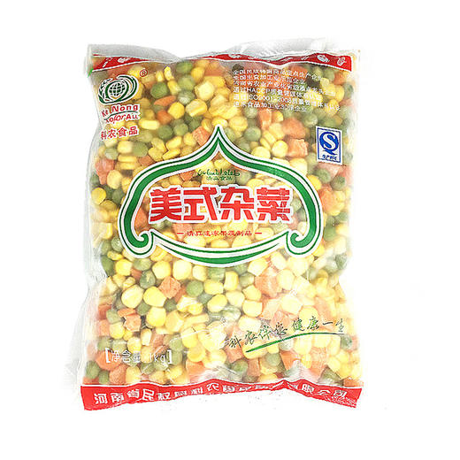 混合蔬菜/杂菜  1kg/包  中餐配菜/扬州炒饭 美式杂菜 商品图0