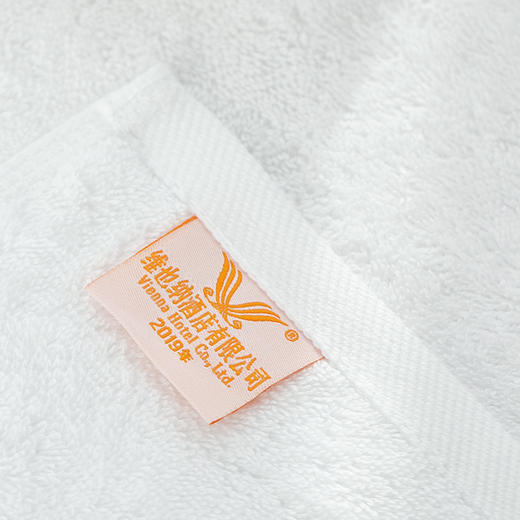 【会员专享】酒店同款 | 维也纳酒店专享 全棉方巾 洗脸巾手巾 纯白色 2条装（34*34cm） 商品图7