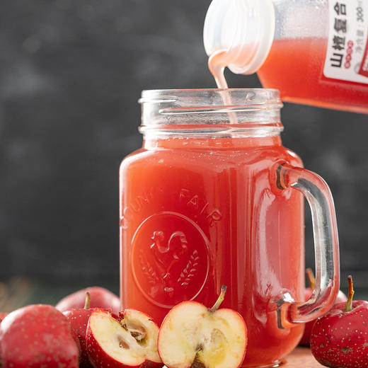 特供饮料〕山楂汁 300ml*8瓶 - 一船小鲜食品旗舰店