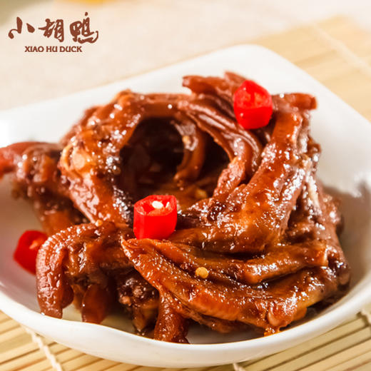 小胡鸭 香辣味鸭掌118g  鸭爪 休闲食品熟食湖北特产 商品图4