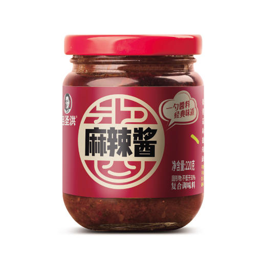 吕圣洪麻辣酱礼盒装220g*6瓶 商品图1