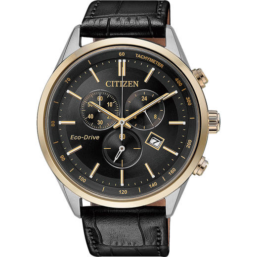 西铁城日本正品光动能皮带商务男表AT2144-11E 商品图1