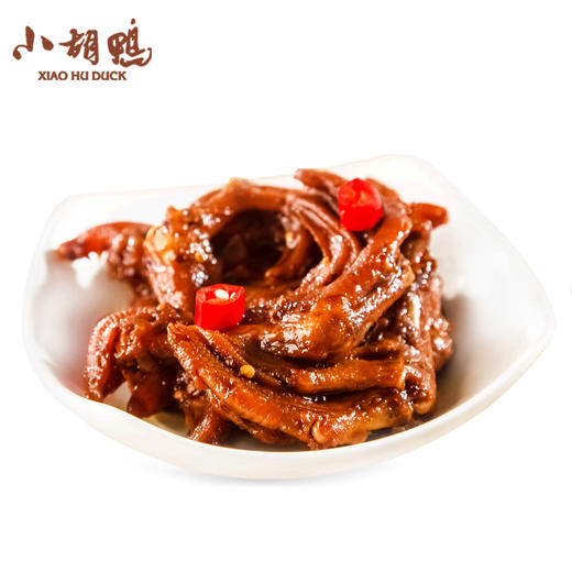 小胡鸭 香辣味鸭掌118g  鸭爪 休闲食品熟食湖北特产 商品图1