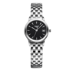 浪琴 Longines 军旗系列女士石英表 L4.216.4.52.6