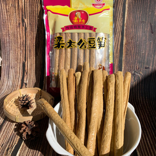 梁太公豆笋500g 传统手工制作 纯素 可炒、卤、炖，火锅配菜等 商品图6
