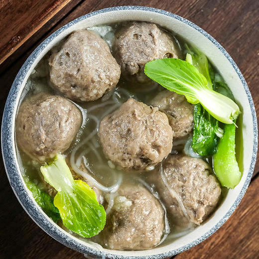 爽口弹牙柔韧细腻天字号潮汕牛肉丸百年传承选用黄牛腿肉10年老师傅