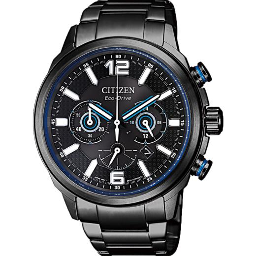 西铁城光动能手表不锈钢覆BIP表带正品防水时尚潮流男表CA4385-80E 商品图5